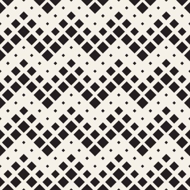Yinelenen dikdörtgen yarı ton. Modern geometrik kafes doku. Vektör Dikişsiz tek renkli desen