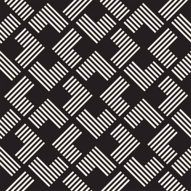 Dikişsiz desen çizgili. Vektör arka plan. Şık kafes yapısı