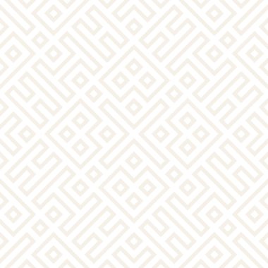 Geometrik etnik kafes. Şık ince doku. Vektör soyut Seamless Modeli.