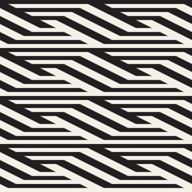 Eğimli çizgiler Modern doku yinelenen. Tek renkli geometrik Seamless Modeli.