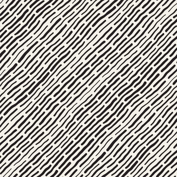 Abstracte achtergrond met afgeronde penseelstreken te wijzigen. Doodle Vector naadloze patroon. — Stockvector