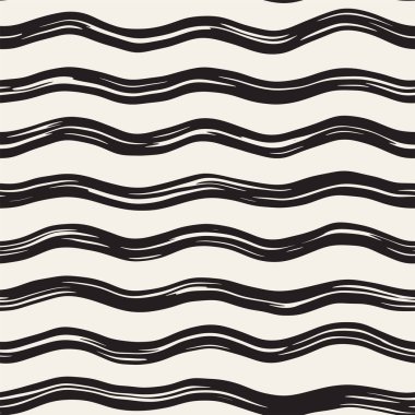 Dekoratif seamless modeli handdrawn doodle hatları ile. El grungy çizgili arka plan boyalı. Trendy sonsuz serbest doku