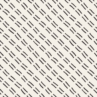 Elle çizilmiş stil etnik seamless modeli. Soyut geometrik döşeme arka plan siyah ve beyaz. Vektör Serbest doodle doku.