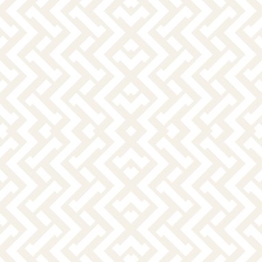 Çizgiler ince kafes titreşim. Etnik tek renkli doku. Vektör sorunsuz siyah-beyaz desen.