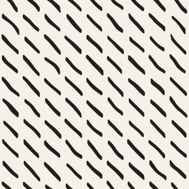 Dekoratif el çizilmiş çizgiler seamless modeli. Siyah konturlar ile sonsuz süsleme doodles. Serbest el boyalı şık arka plan.