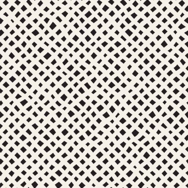 El ile Seamless Modeli dalgalar çizilmiş. Arka plan dalgalı fırça darbeleriyle. Siyah ve beyaz serbest doku hatları.