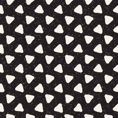 Elle çizilmiş stil etnik seamless modeli. Soyut geometrik döşeme arka plan siyah ve beyaz. Vektör Serbest doodle doku.