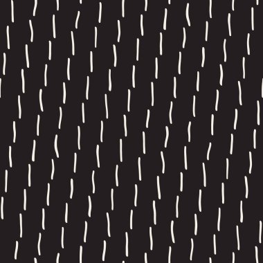 Dekoratif el çizilmiş çizgiler seamless modeli. Siyah konturlar ile sonsuz süsleme doodles. Serbest el boyalı şık arka plan.