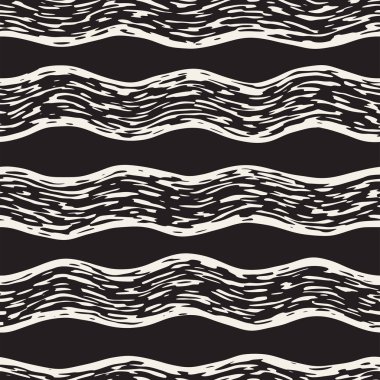 Dekoratif seamless modeli handdrawn doodle hatları ile. El grungy çizgili arka plan boyalı. Trendy sonsuz serbest doku