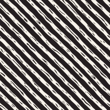 Doodle hatları ile dekoratif seamless modeli. El grungy dalgalı çizgiler arka plan boyalı. Trendy sonsuz serbest doku