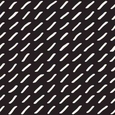 Dekoratif el çizilmiş çizgiler seamless modeli. Siyah konturlar ile sonsuz süsleme doodles. Serbest el boyalı şık arka plan.