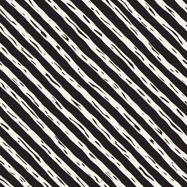 Dekorativa sömlösa mönster med doodle linjer. Handmålade grungy vågiga ränder bakgrund. Trendiga oändliga freehand textur — Stock vektor