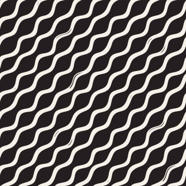 Dekoratif seamless modeli handdrawn doodle hatları ile. El grungy çizgili arka plan boyalı. Trendy sonsuz serbest doku