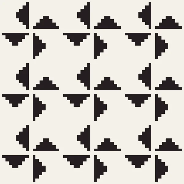 Forma fundo padrão sem costura. Rede simétrica elegante. Mosaico ladrilho geométrico abstrato — Vetor de Stock