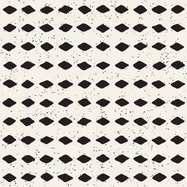 Elle çizilmiş stil etnik seamless modeli. Soyut geometrik döşeme arka plan siyah ve beyaz. Vektör Serbest doodle doku.