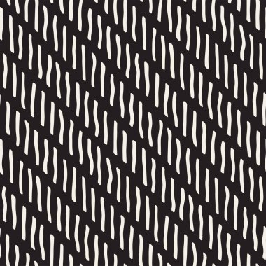 Dekoratif el çizilmiş çizgiler seamless modeli. Siyah konturlar ile sonsuz süsleme doodles. Serbest el boyalı şık arka plan.