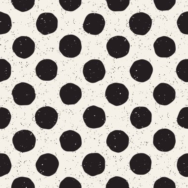 Elle çizilmiş stil etnik seamless modeli. Soyut geometrik döşeme arka plan siyah ve beyaz. Vektör Serbest doodle doku.