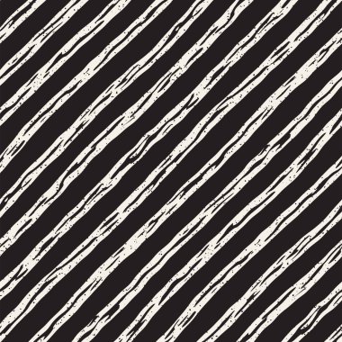 Dekoratif seamless modeli handdrawn doodle hatları ile. El grungy dalgalı çizgiler arka plan boyalı. Trendy serbest doku 