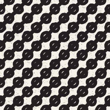 Elle çizilmiş stil etnik seamless modeli. Soyut geometrik döşeme arka plan siyah ve beyaz. Vektör Serbest doodle doku.