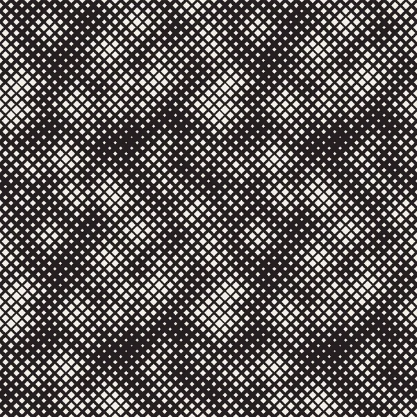Moderne stilvolle Halbton-Textur. endlose abstrakte Hintergrund mit zufälliger Größe Quadrate. Vektor nahtlose chaotische Quadrate Muster. — Stockvektor