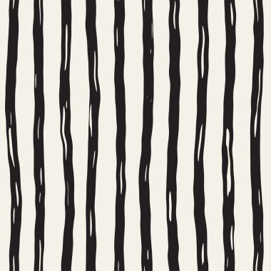 Doodle hatları ile dekoratif seamless modeli. El grungy dalgalı çizgiler arka plan boyalı. Trendy sonsuz serbest doku