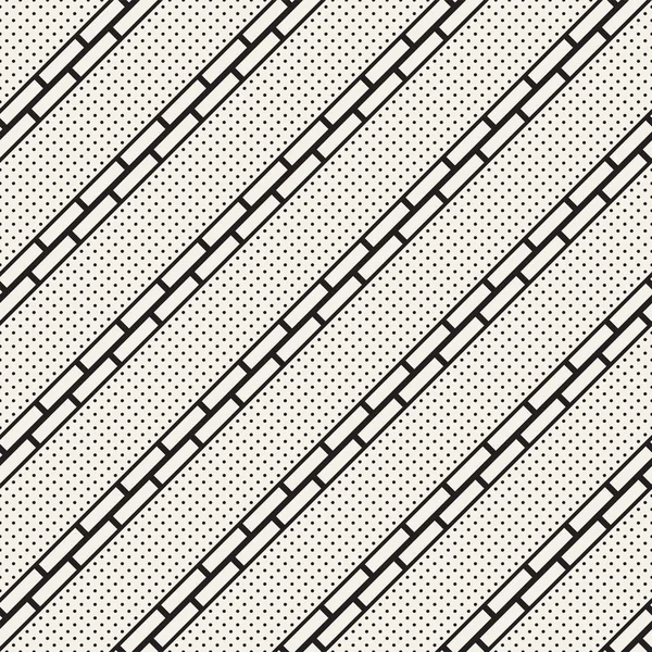 Vektor nahtlose trendige Muster. moderne stilvolle, sich wiederholende Textur. Geometrisches Gitter wiederholen — Stockvektor