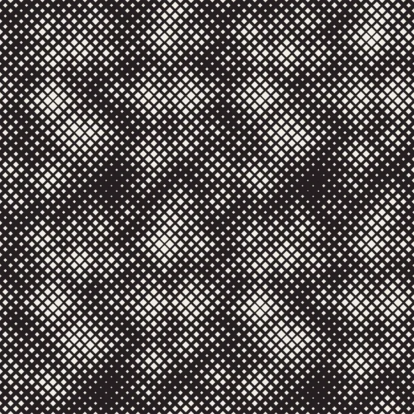 Современная стильная полутоновая текстура. Бесконечный абстрактный фон с квадратами случайного размера. Паттерны векторного бесшовного хаоса . — стоковый вектор