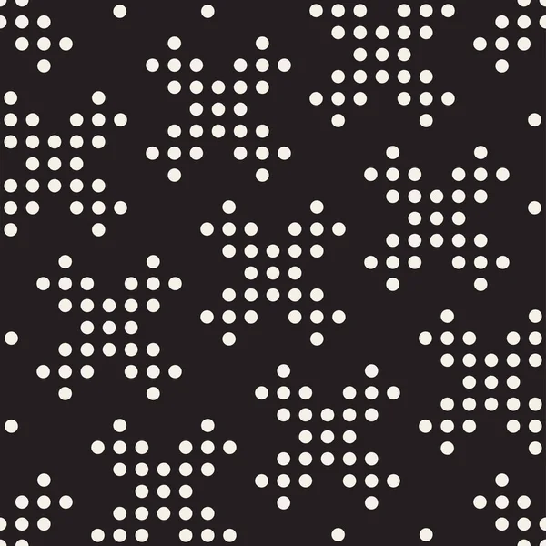 Modèle de treillis transversal noir et blanc sans couture. mosaïque de carrelage géométrique abstraite. Design de fond élégant — Image vectorielle