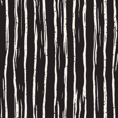 Elle çizilmiş doodle hatları ile dekoratif seamless modeli. El grungy dalgalı çizgiler arka plan boyalı. Trendy serbest doku