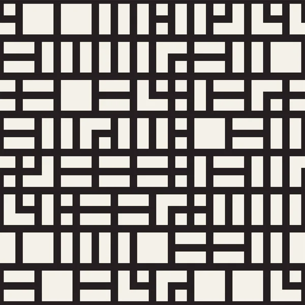 Vector naadloze patroon. Mesh herhalende structuur. Lineair raster met chaotische vormen. Stijlvolle geometrische lattice ontwerp — Stockvector