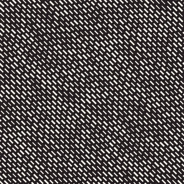 Patrón de líneas irregulares en blanco y negro. Fondo moderno abstracto sin costura vectorial. Elegante caótico rayas mosaico — Archivo Imágenes Vectoriales