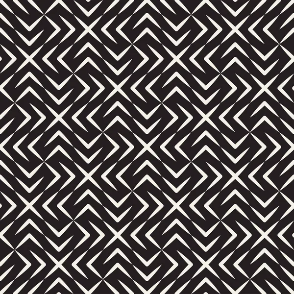 Vektor nahtlose Kreuzkachelmuster. moderne stilvolle geometrische Textur. sich wiederholendes Mosaik abstrakter Hintergrund — Stockvektor