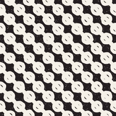 Elle çizilmiş stil etnik seamless modeli. Soyut geometrik döşeme arka plan siyah ve beyaz. Vektör Serbest doodle doku.