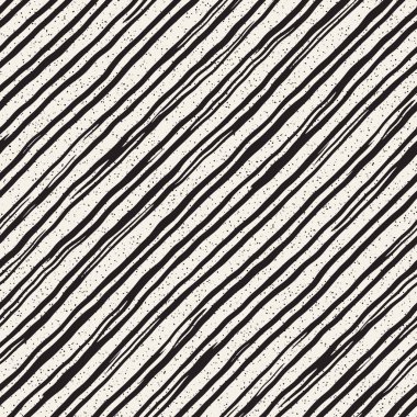 Elle çizilmiş doodle hatları ile dekoratif seamless modeli. El grungy dalgalı çizgiler arka plan boyalı. Trendy serbest doku