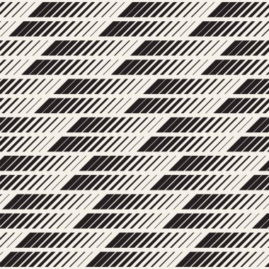 Çizgi noktalı resim etkisi. Modern arka plan tasarımı. Şık geometrik kafes. Vektör seamless modeli