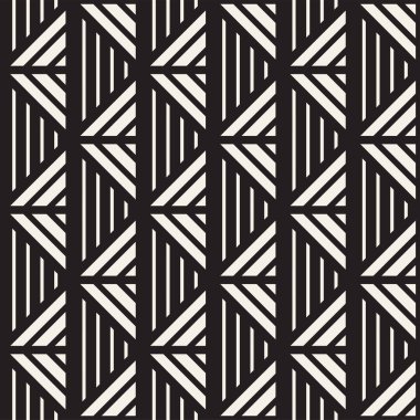 Vektör seamless trendy modeli. Modern şık Yinelenen doku. Geometrik kafes yinelenen
