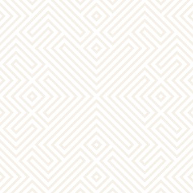 Geometrik etnik kafes. Şık ince doku. Vektör soyut Seamless Modeli.