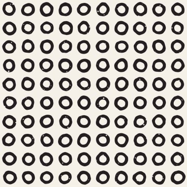 Elle çizilmiş stil etnik seamless modeli. Soyut geometrik döşeme arka plan siyah ve beyaz. Vektör Serbest doodle doku.