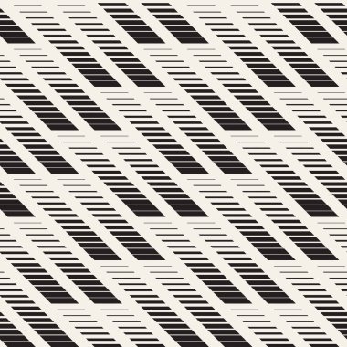 Çizgi noktalı resim etkisi. Modern arka plan tasarımı. Şık geometrik kafes. Vektör seamless modeli