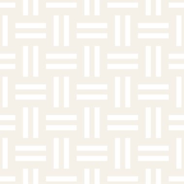 Vektör kesintisiz geometrik desen çapraz tarama. Grafik veya arka plan geçti. Damalı motif. Crosshatched hatlarının kesintisiz ince doku. Kafes basit kumaş baskı.