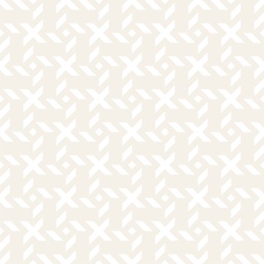 Vektör kesintisiz geometrik desen çapraz tarama. Grafik veya arka plan geçti. Damalı motif. Crosshatched hatlarının kesintisiz ince doku. Kafes basit kumaş baskı.