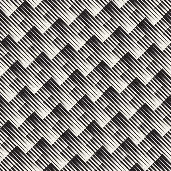 Vektor nahtlose geometrische Muster. regelmäßig gekachelte Ornamente. Cross tilig abstrakten Hintergrund. moderne Halbton-Mosaik-Textur. — Stockvektor