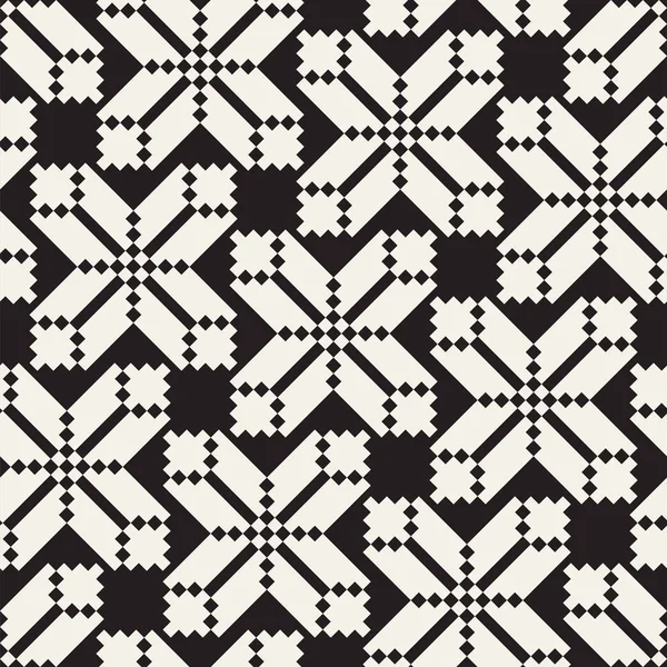Vektör sorunsuz çapraz döşeme deseni. Modern şık geometrik doku. Yinelenen mozaik arka plan
