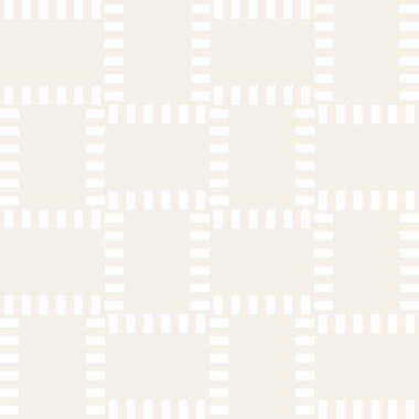 Vektör kesintisiz geometrik desen çapraz tarama. Grafik veya arka plan geçti. Damalı motif. Crosshatched hatlarının kesintisiz ince doku. Kafes basit kumaş baskı.