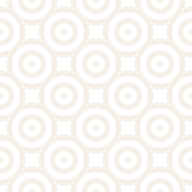 Vektör kesintisiz geometrik desen çizgiler ile daireler oluşur. Modern şık yuvarlanmış çizgiler doku. Yinelenen arka plan