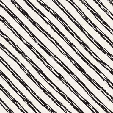 Dekoratif seamless modeli handdrawn doodle hatları ile. El grungy dalgalı çizgiler arka plan boyalı. Trendy serbest doku 