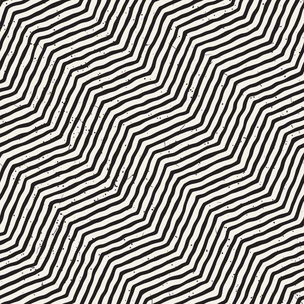 Elle çizilmiş stil seamless modeli. Soyut geometrik döşeme arka plan siyah ve beyaz. Vektör doodle hat kafes