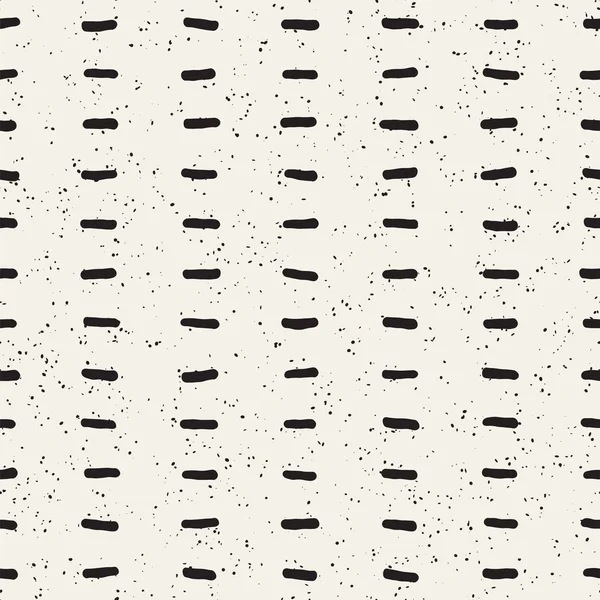 Elle çizilmiş stil etnik seamless modeli. Soyut geometrik döşeme arka plan siyah ve beyaz. Vektör Serbest doodle doku.