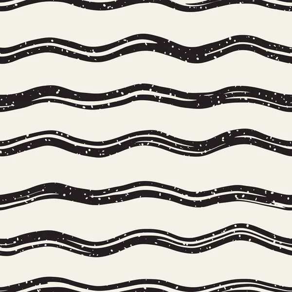 Dekoratif seamless modeli handdrawn doodle hatları ile. El grungy dalgalı çizgiler arka plan boyalı. Trendy serbest doku 