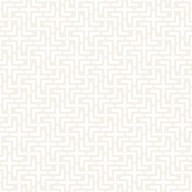 Vektör sorunsuz çapraz döşeme deseni. Modern şık geometrik doku. Yinelenen mozaik arka plan